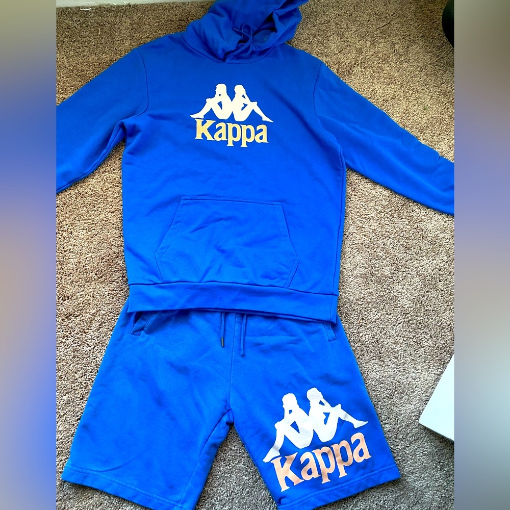 Kappa sweater and short set